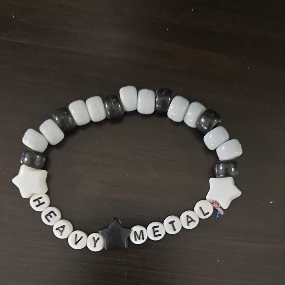 Heavy Metal Kandi Braclet